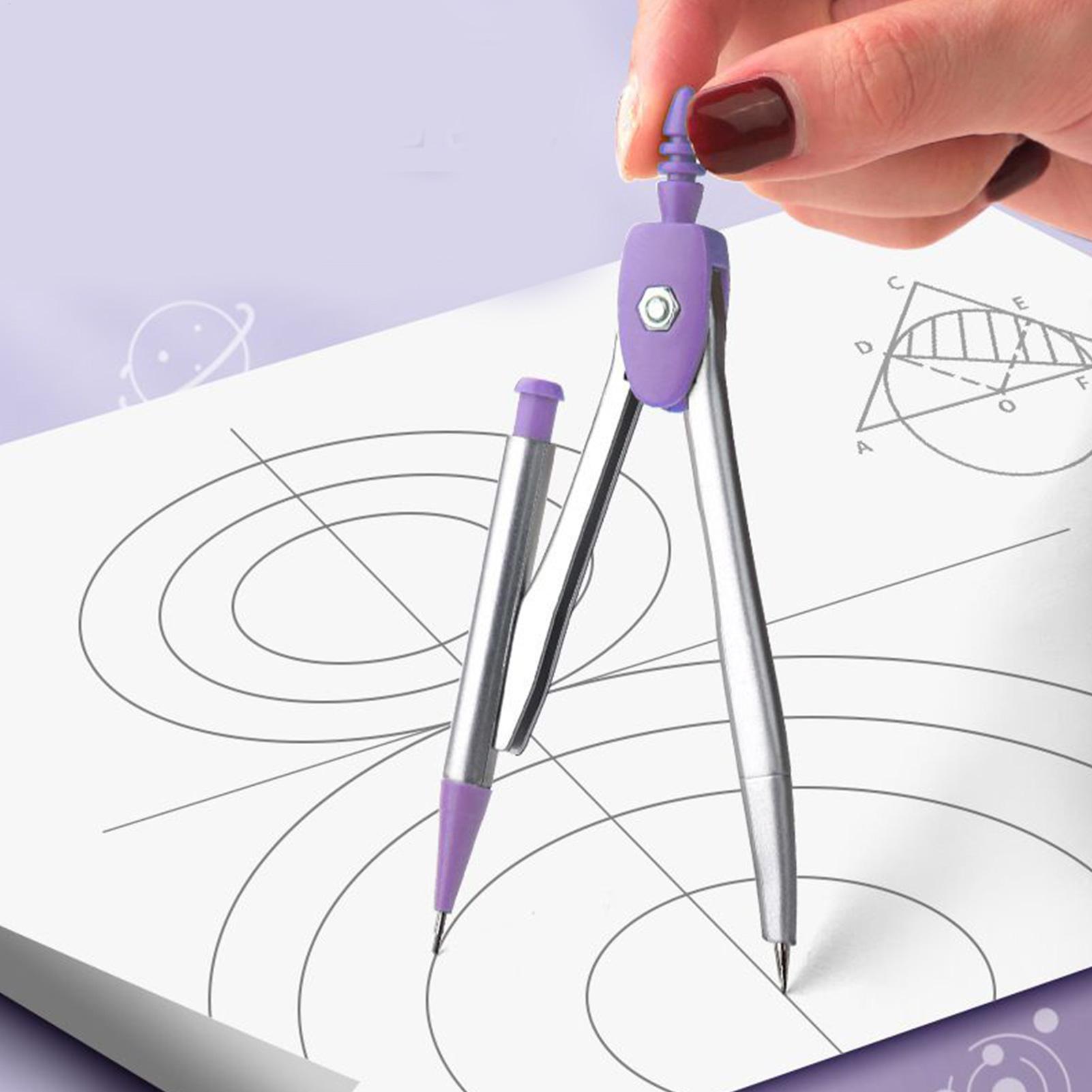 Compass Geometry Set - Öğrenciler için Geometri Seti Okul Açıölçer