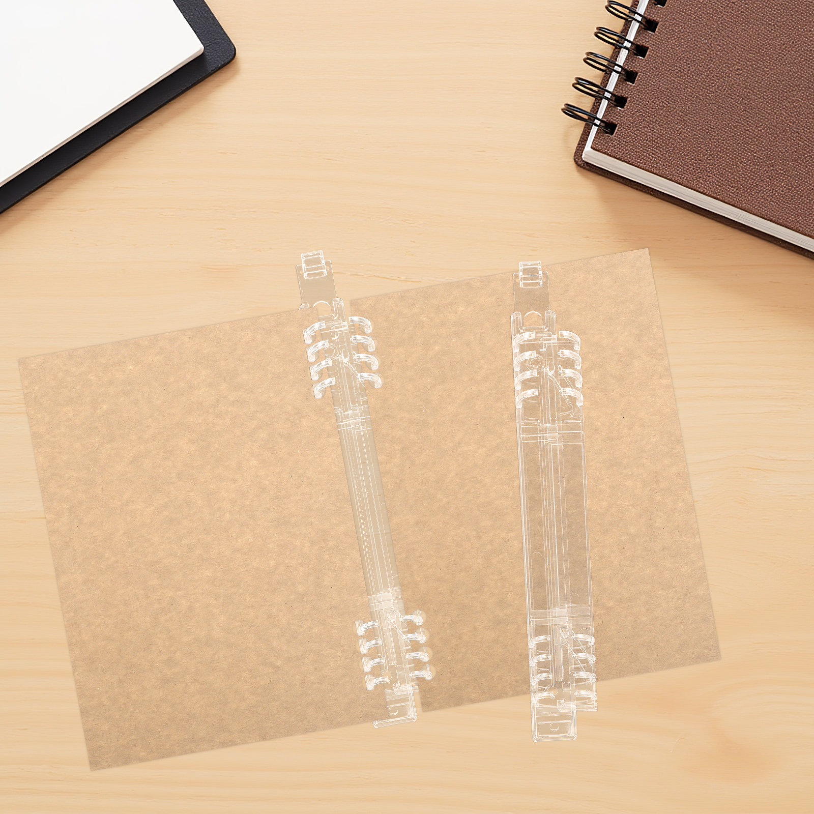 Binding Comb Plastic - 10 adet Spiral Bağlayıcı Halkaları Plastik