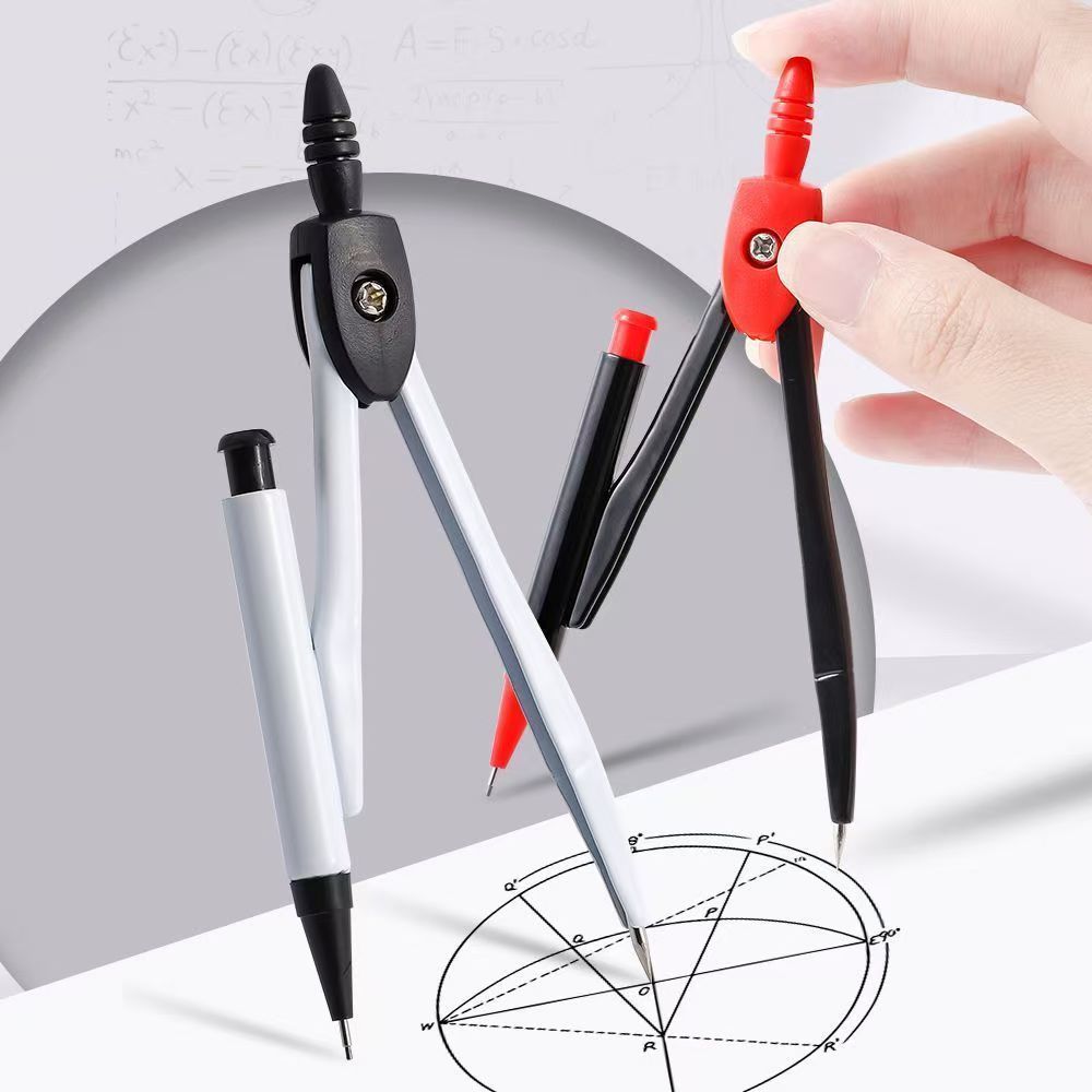Compass Geometry Set - Metal Pergel Profesyonel Matematik Geometri Seti,