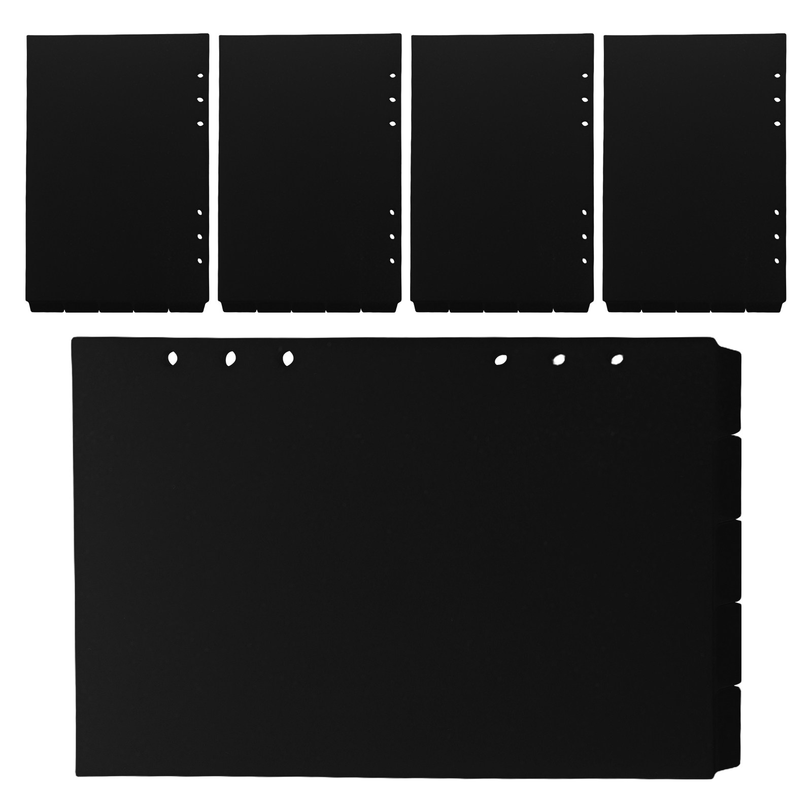 Index Tab Divider - 25 Adet A5 Boyutunda Çıkarılabilir PP