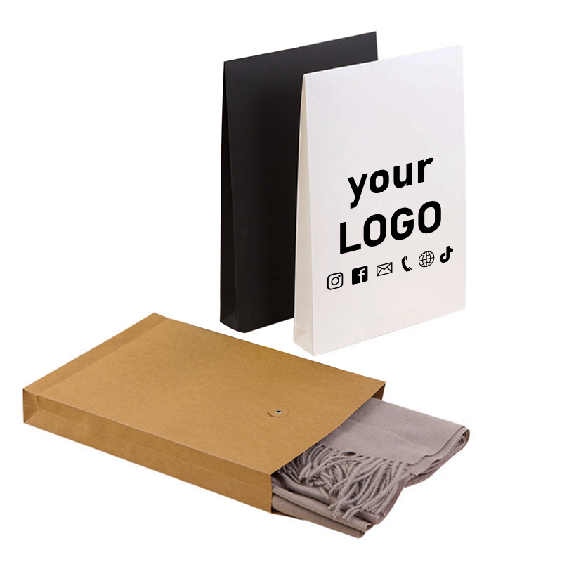Letter Envelope Kraft - 30 adet kraft kağıt torba arşiv