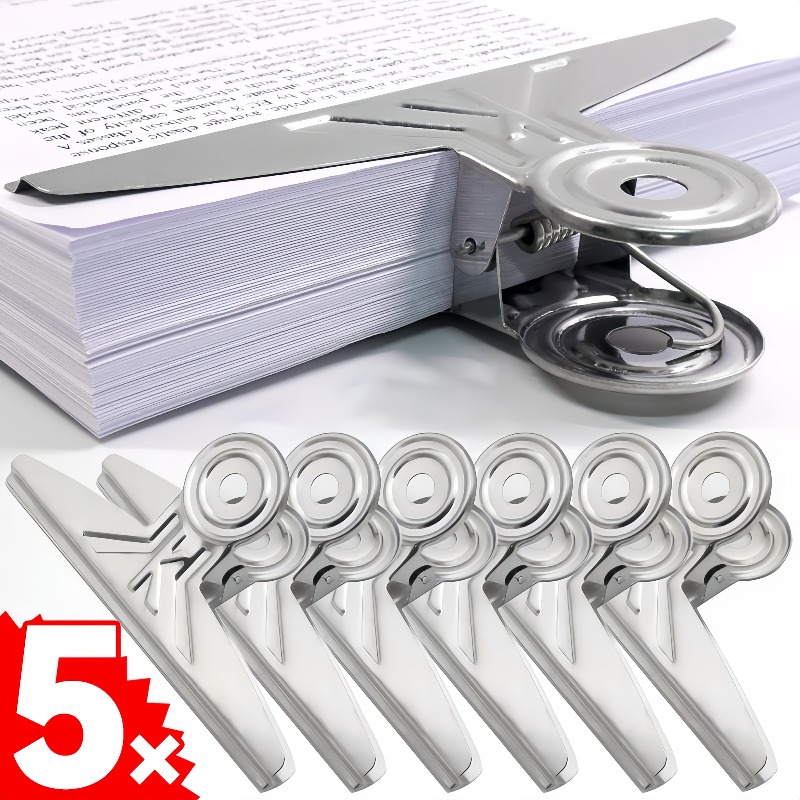 Binder Clip Assorted - Ekstra Büyük Bulldog Kağıt klasör klipsleri