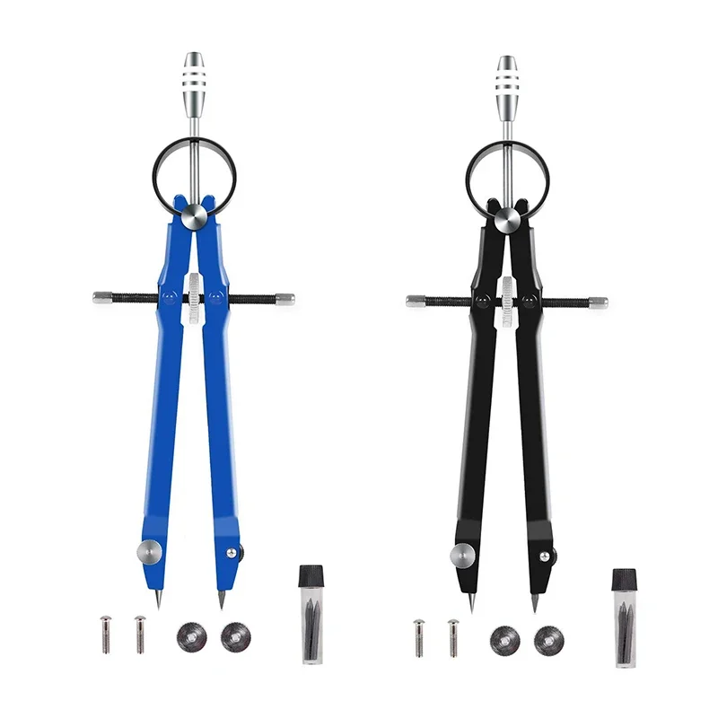Compass Geometry Set - 1PC Profesyonel Pusula Geometri Seti Kilitli