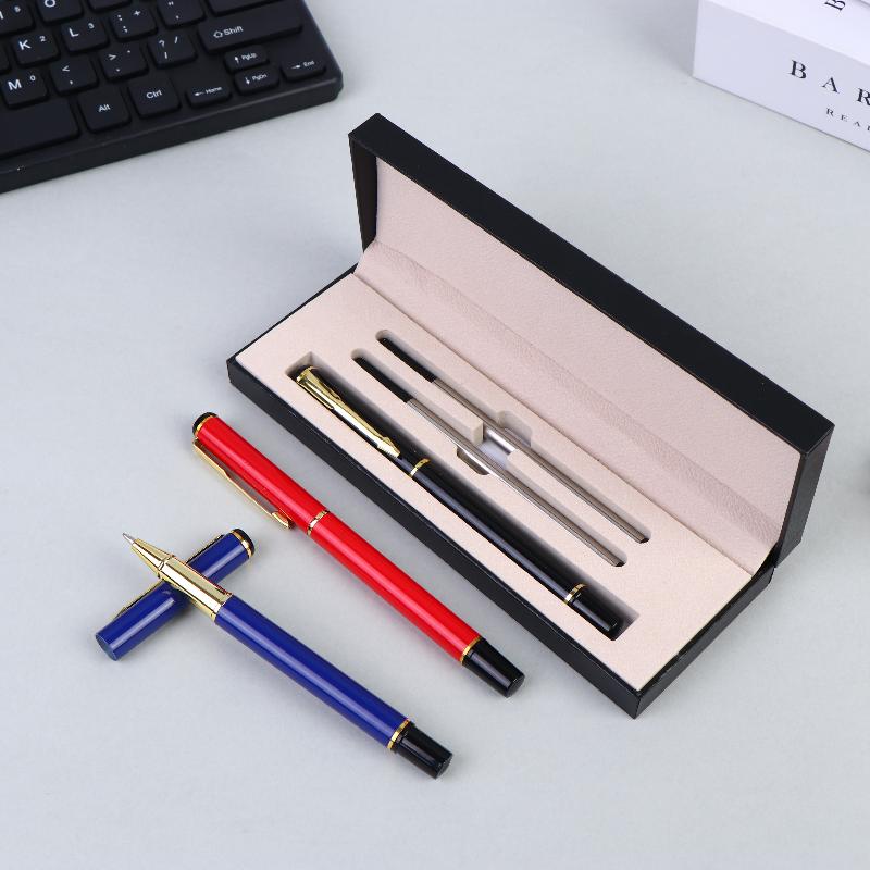 Stationery Supplies Business - Hediye Kutusu Ambalajı Lüks Metal Tükenmez