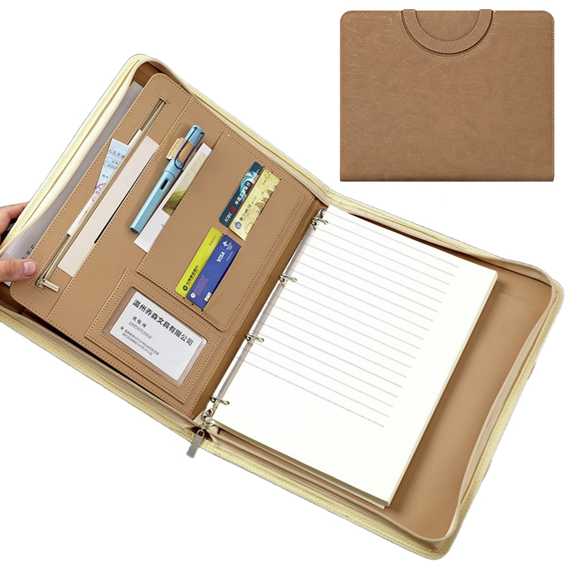 Binder Clip Assorted - Çok Fonksiyonlu A4 PU Deri İş