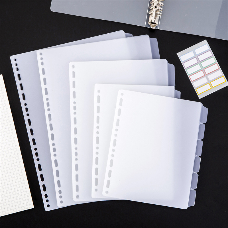 Index Tab Divider - A4 A5 B5 Klasör Bölücüler Genel