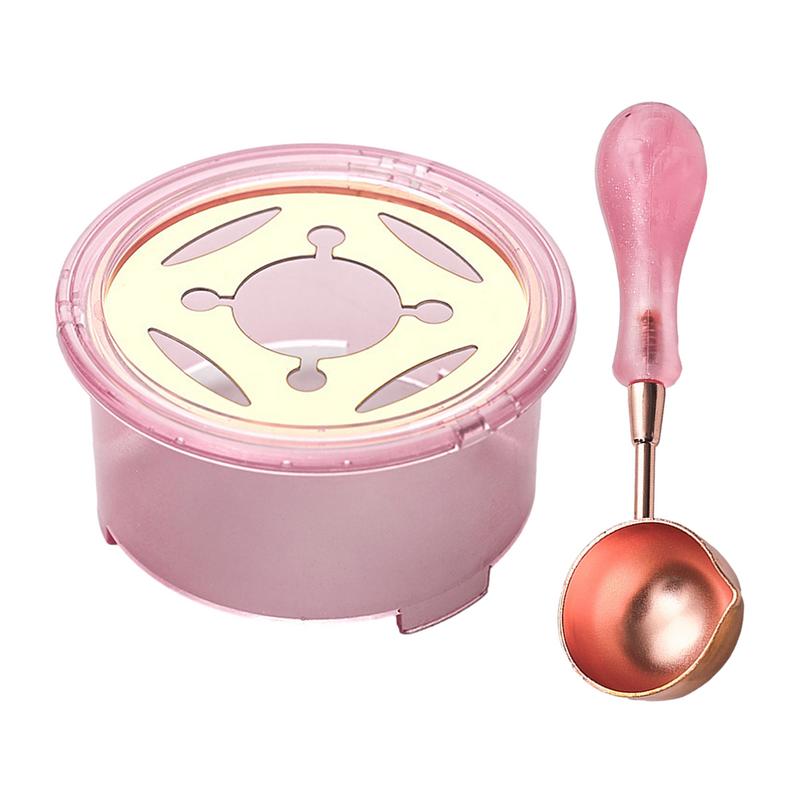 Wax Seal Stamp Kit - Sızdırmazlık Balmumu Kiti Sızdırmazlık Balmumu Eritici
