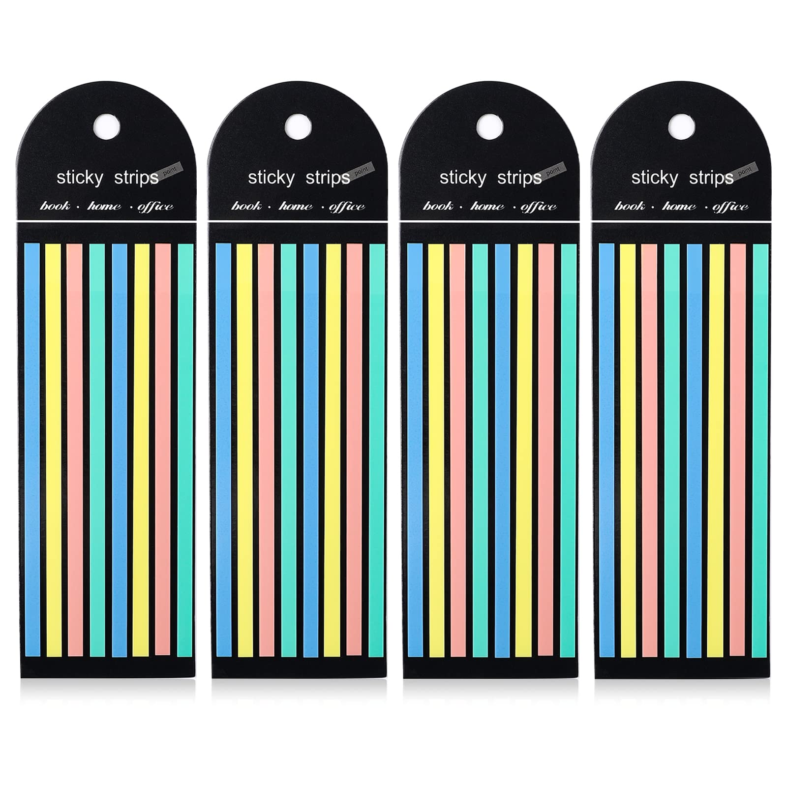 Index Tab Divider - Çok Renkli Uzun Şerit İndeks Çıkartmaları,