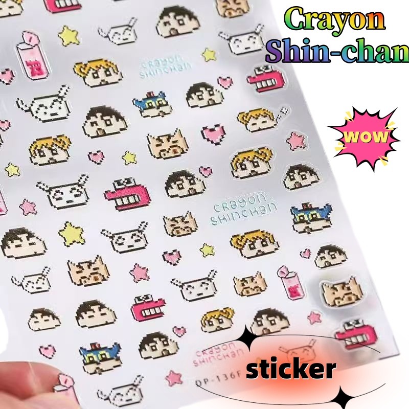 Memo Pad Sticky - Crayon Shin-chan Yaratıcı Kağıt Guka Defter