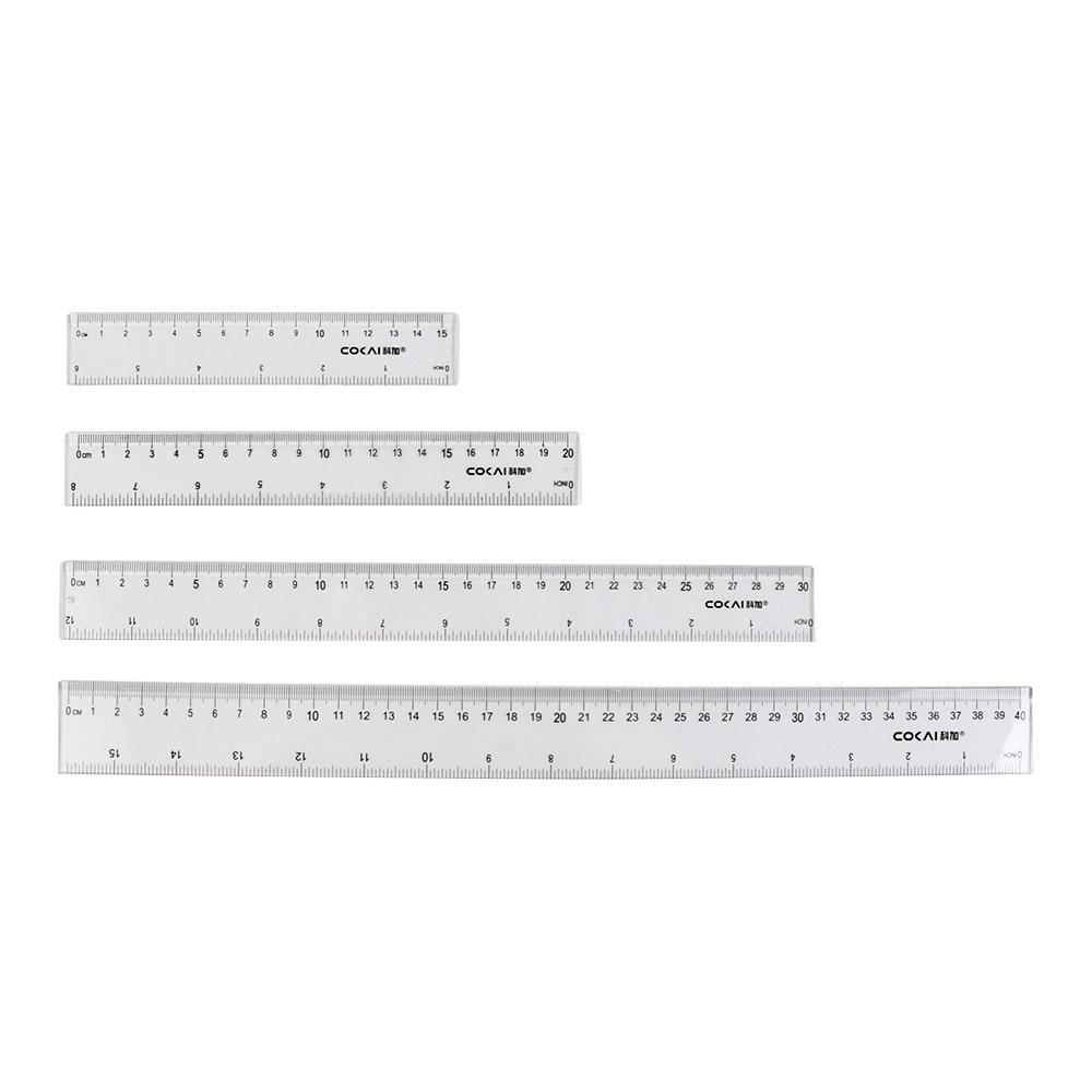 Masa Aksesuarları 15cm 20cm 30 - Ruler Set Transparent incelemesi ve fiyatı