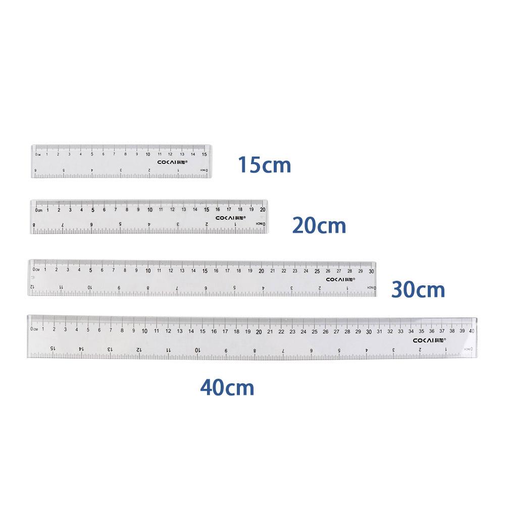 Masa Aksesuarları 15cm 20cm 30 - Ruler Set Transparent incelemesi ve fiyatı