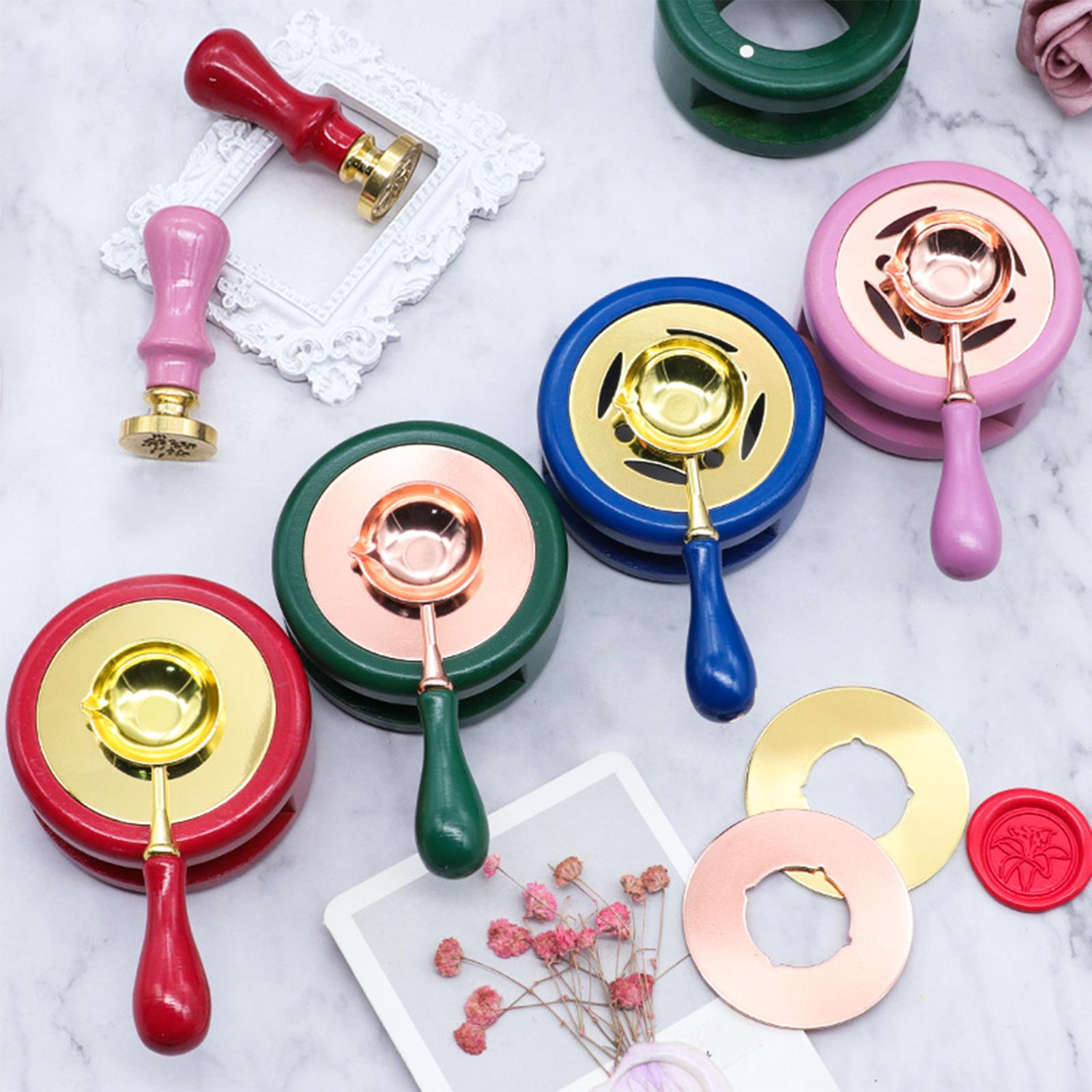 Bakır Ahşap Mum Eritme Fırını  - Wax Seal Stamp Kit incelemesi ve fiyatı