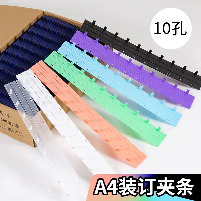 50 adet 10 Delikli PVC Bağlama - Binding Comb Plastic incelemesi ve fiyatı