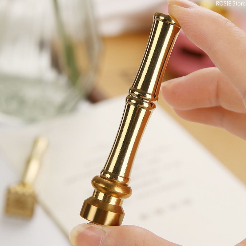Bambu Şeklinde Pirinç Damga Sa - Wax Seal Stamp Kit incelemesi ve fiyatı