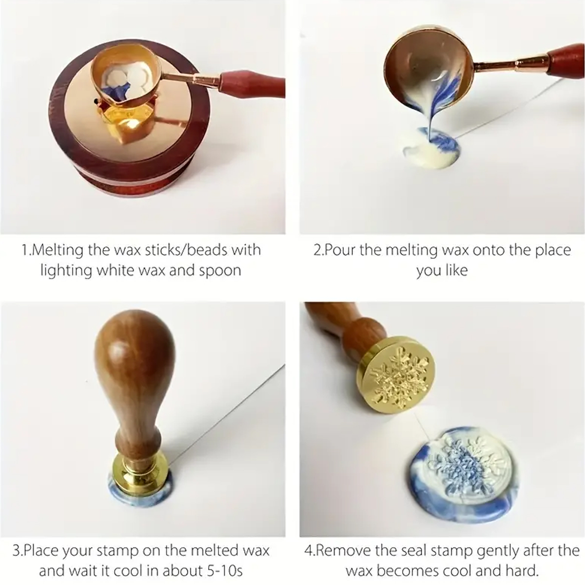 100 adet/çanta mühür mumu bonc - Wax Seal Stamp Kit incelemesi ve fiyatı