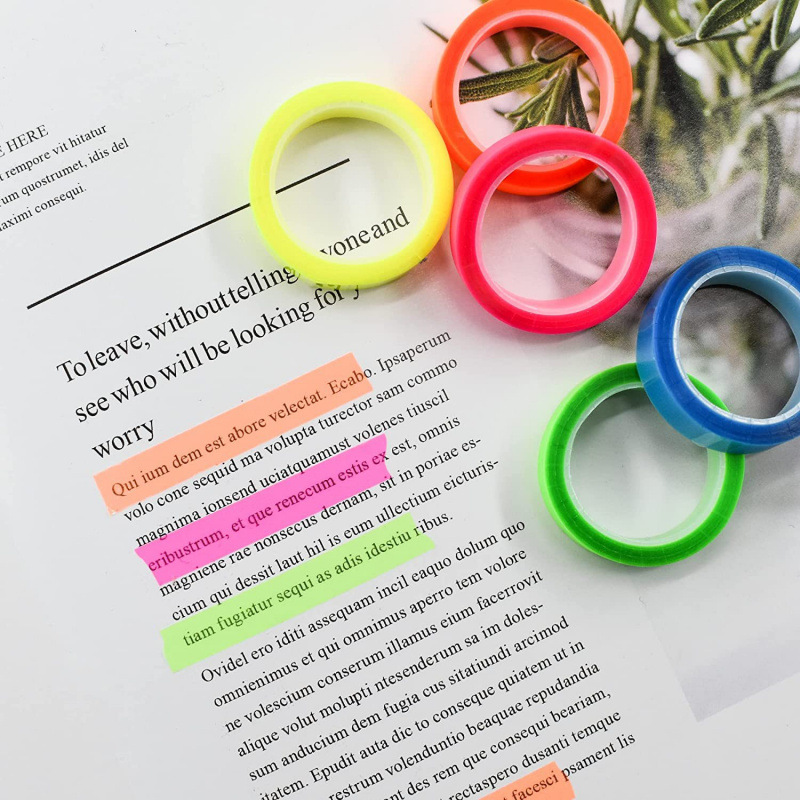 5 rulo şeffaf floresan indeks  - Index Tab Divider incelemesi ve fiyatı