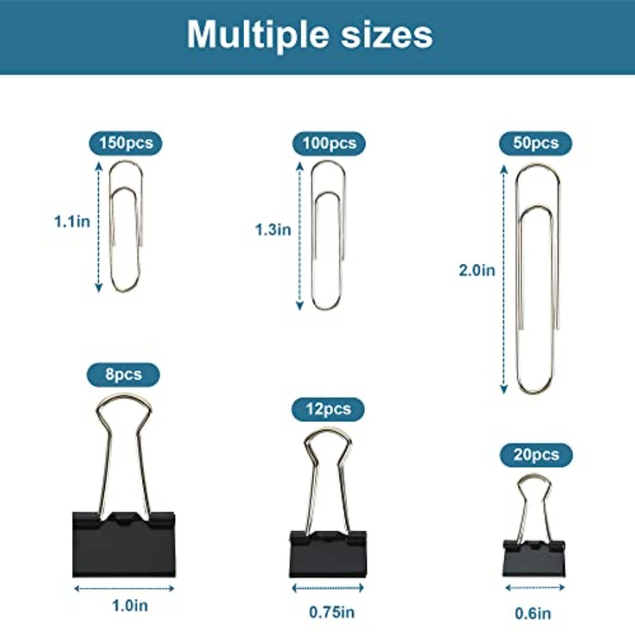 Çeşitli Boyutlarda Dosya Klips - Binder Clip Assorted incelemesi ve fiyatı