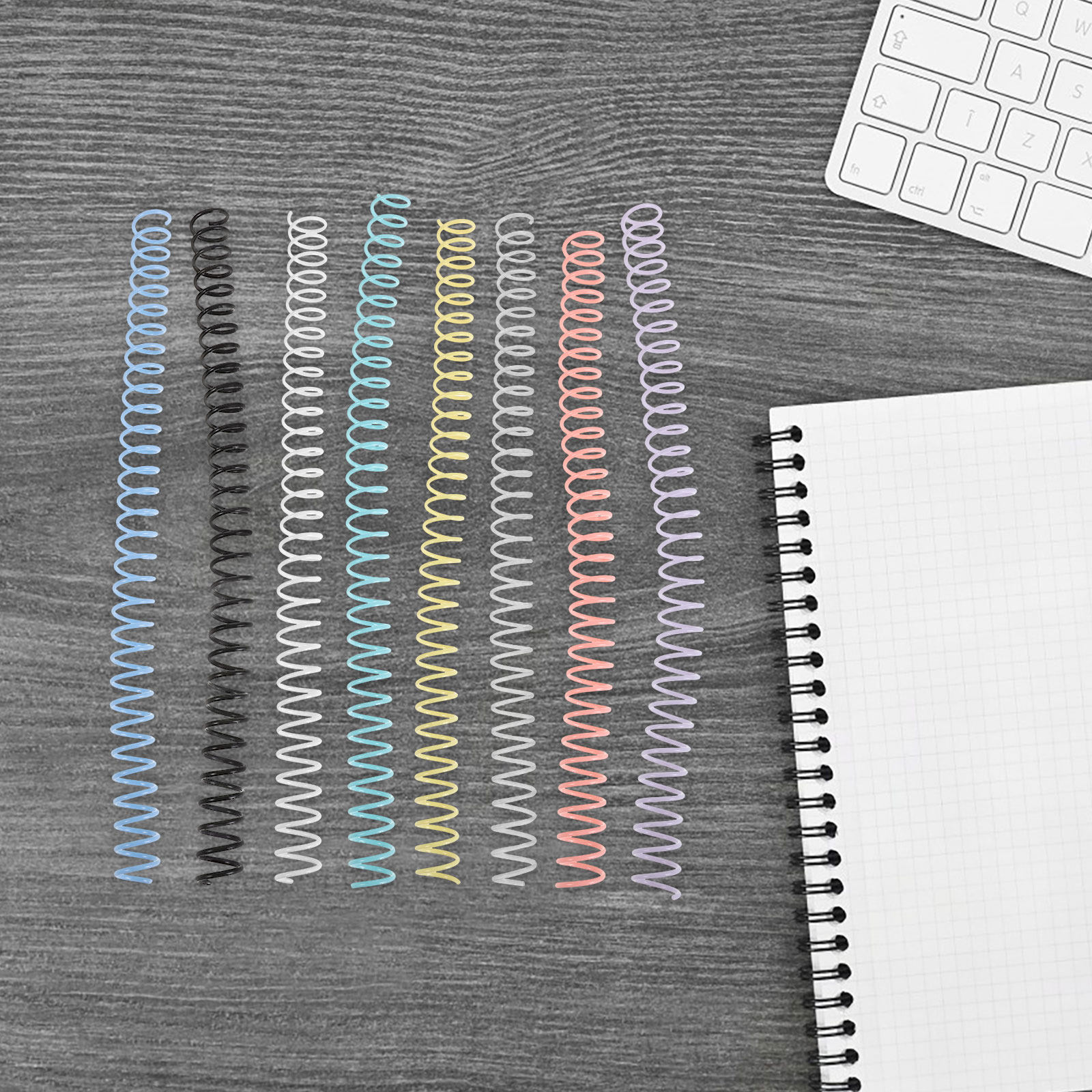 8 Adet Spiral Cilt Halkaları P - Binding Comb Plastic incelemesi ve fiyatı