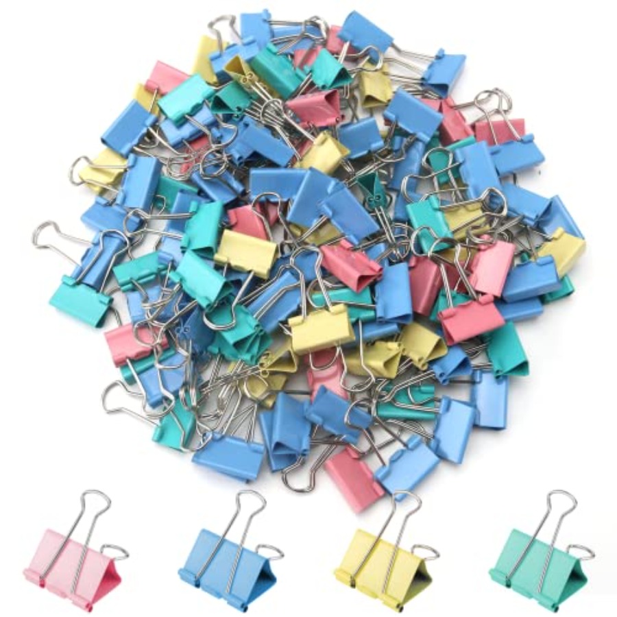 120'li Paket Dosya Klipsleri 0 - Binder Clip Assorted incelemesi ve fiyatı