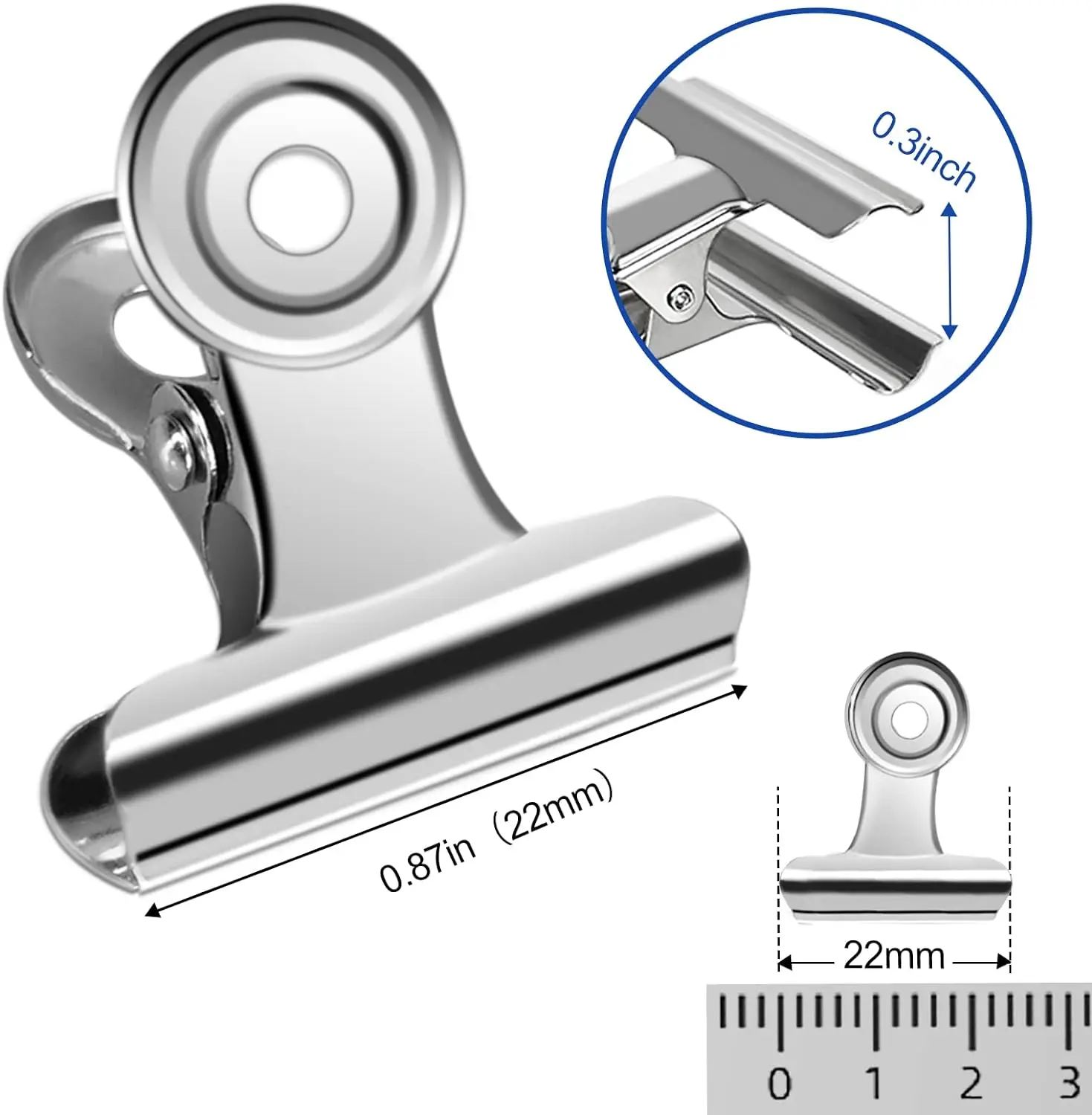 40/20 adet Set Mini 21x23mm Me - Binder Clip Assorted incelemesi ve fiyatı