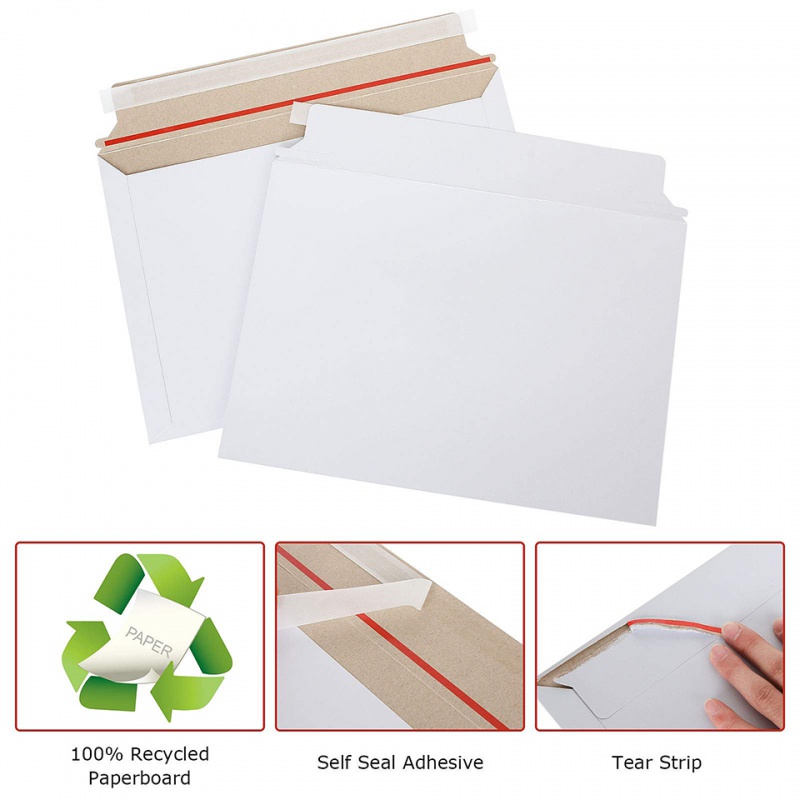 25 Adet Beyaz Sert Posta Gönde - Letter Envelope Kraft incelemesi ve fiyatı