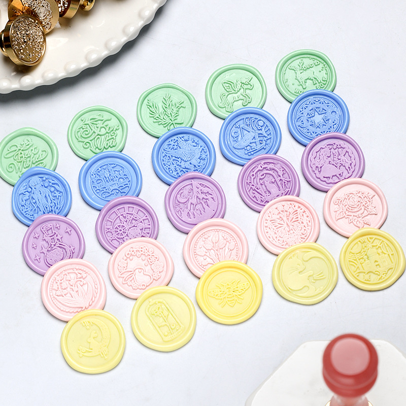 Yıldızlı Gökyüzü Lotus Gül Des - Wax Seal Stamp Kit incelemesi ve fiyatı