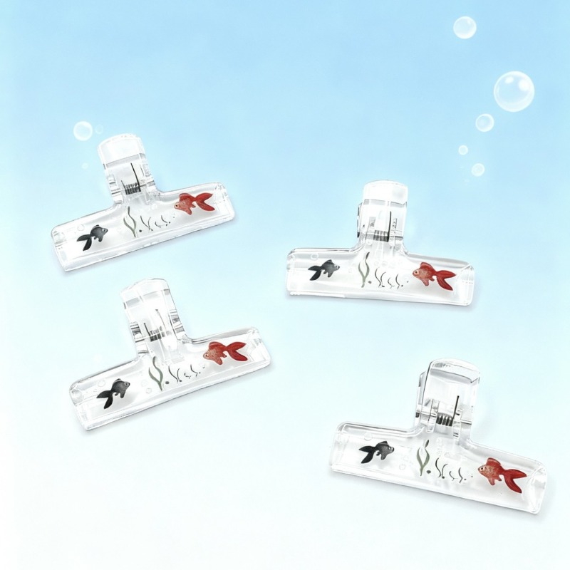 Şeffaf Akrilik Bağlayıcı Klipl - Binder Clip Assorted incelemesi ve fiyatı