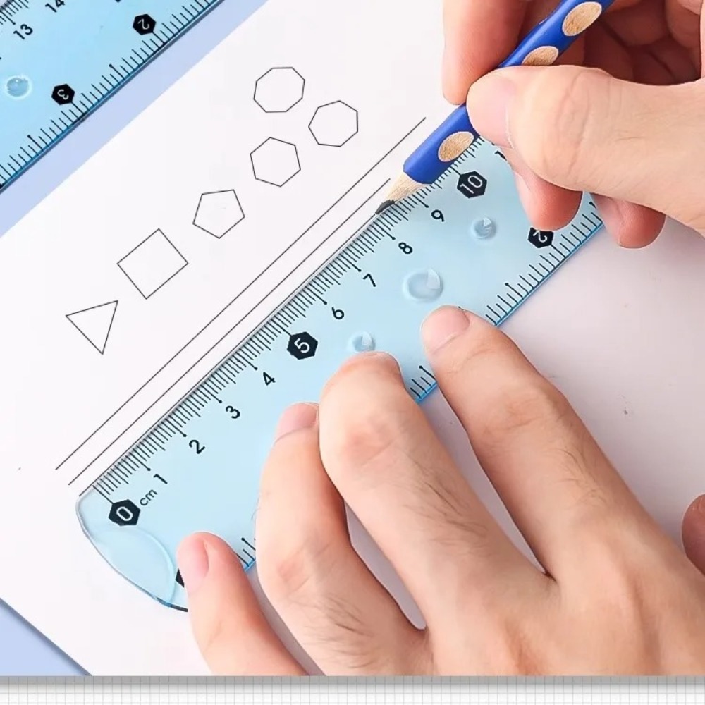 1/3 adet Şeffaf Yumuşak Cetvel - Ruler Set Transparent incelemesi ve fiyatı