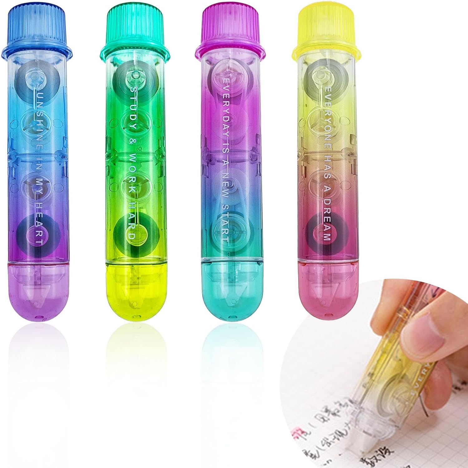 4'lü Paket 2'si 1 Arada Beyaz  - Correction Tape Roller incelemesi ve fiyatı