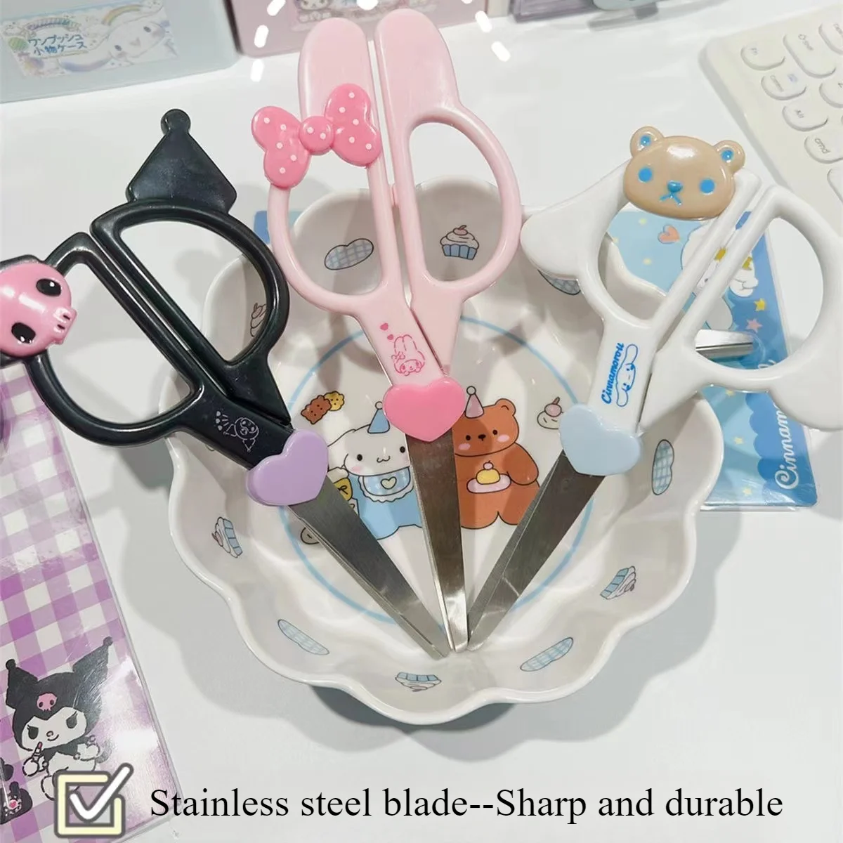 Yeni Kawaii Sanrio Kuromi Cinn - Office Supply Office Stationery Items incelemesi ve fiyatı