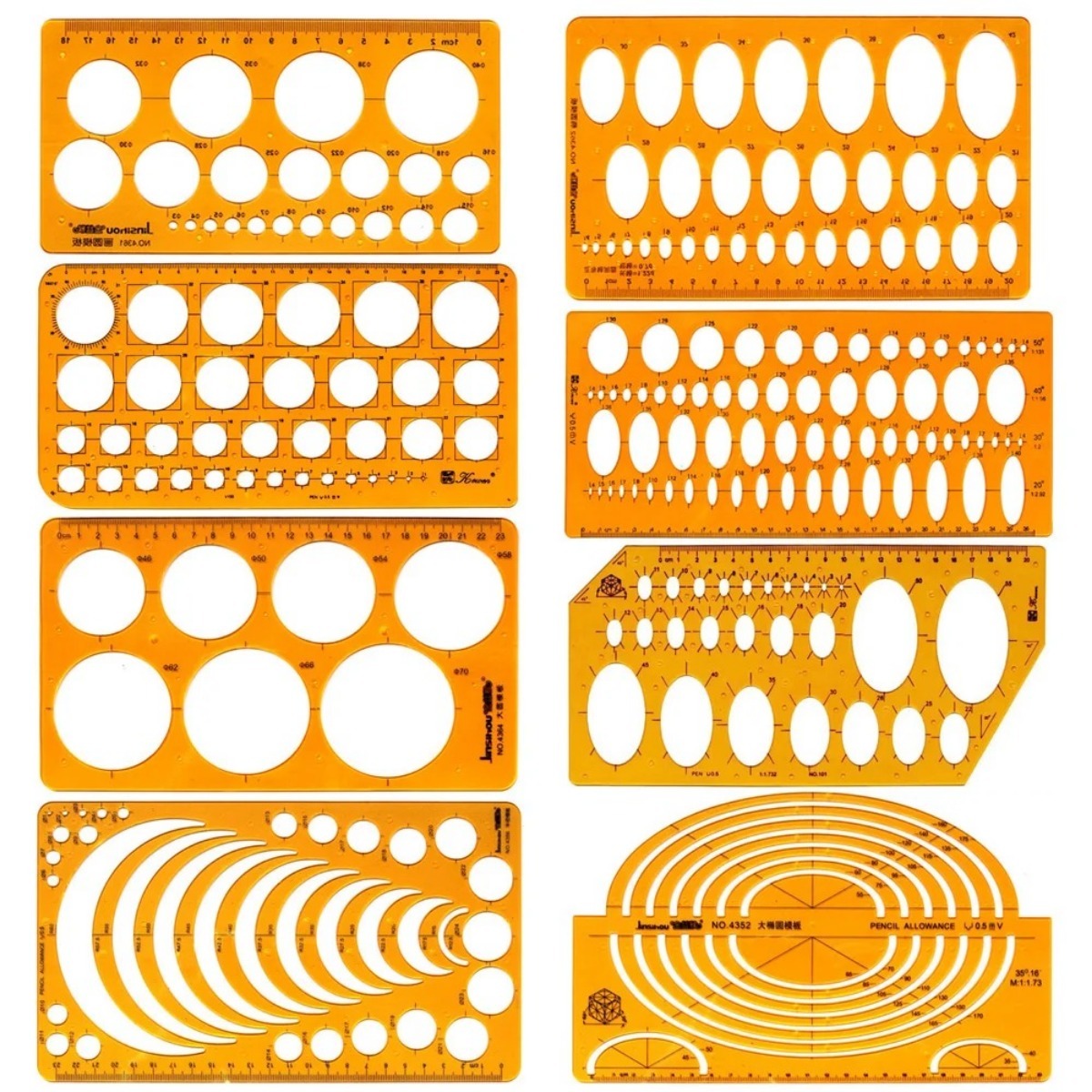 Ölçüm Cetveli ile Geometrik Çi - Ruler Set Transparent incelemesi ve fiyatı