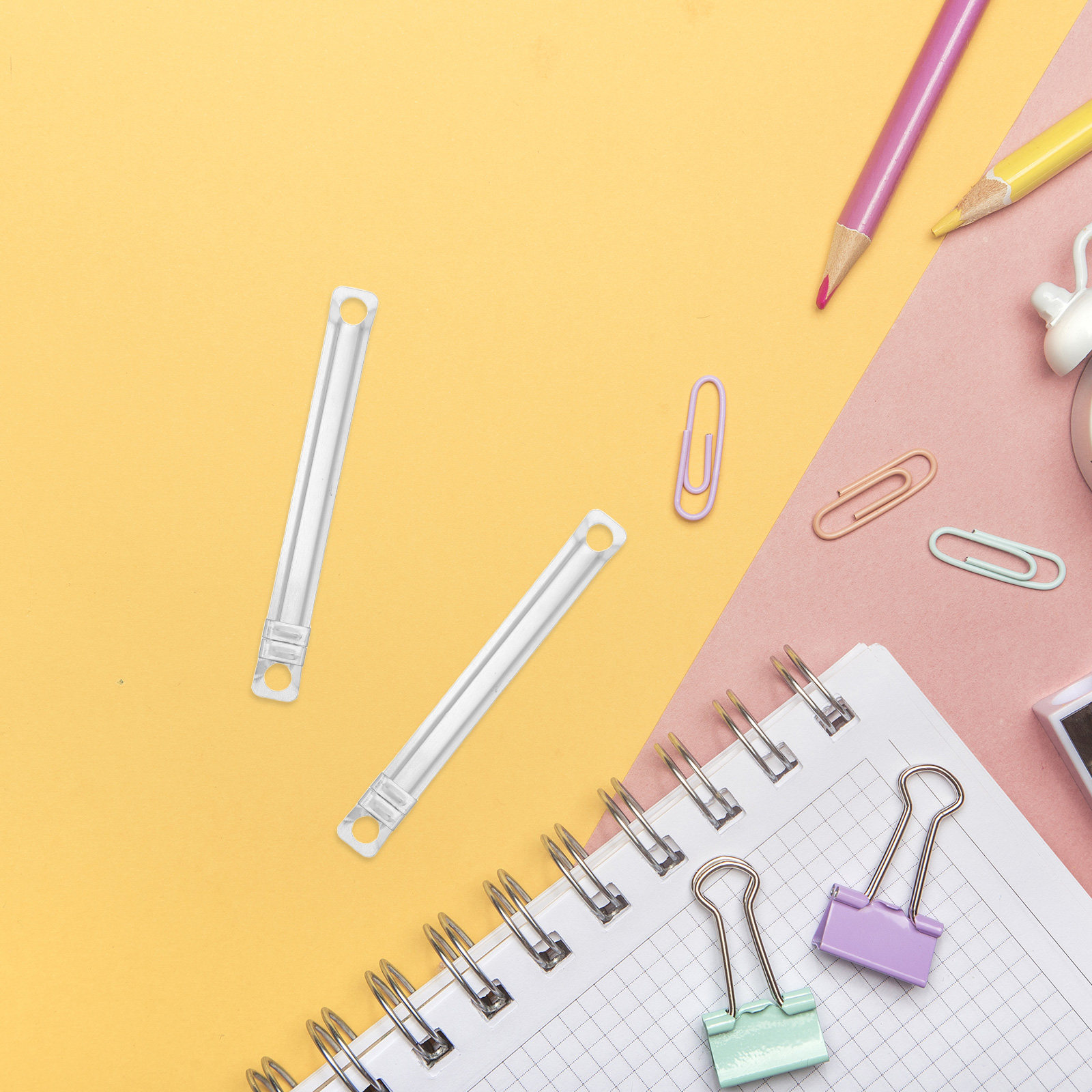 50 Adet 2 Delikli Delgeç Uçlu  - Binder Clip Assorted incelemesi ve fiyatı