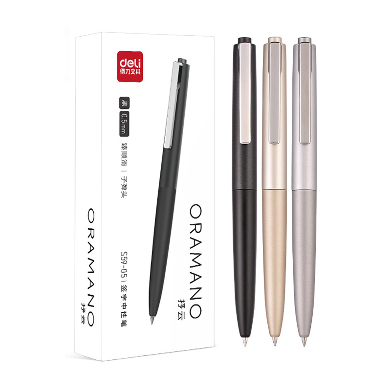 Deli 3 adet 0.5mm/0.7mm Siyah  - Stationery Supplies Business incelemesi ve fiyatı