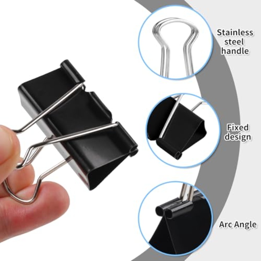 125 Adet Renkli Dosya Klipsler - Binder Clip Assorted incelemesi ve fiyatı