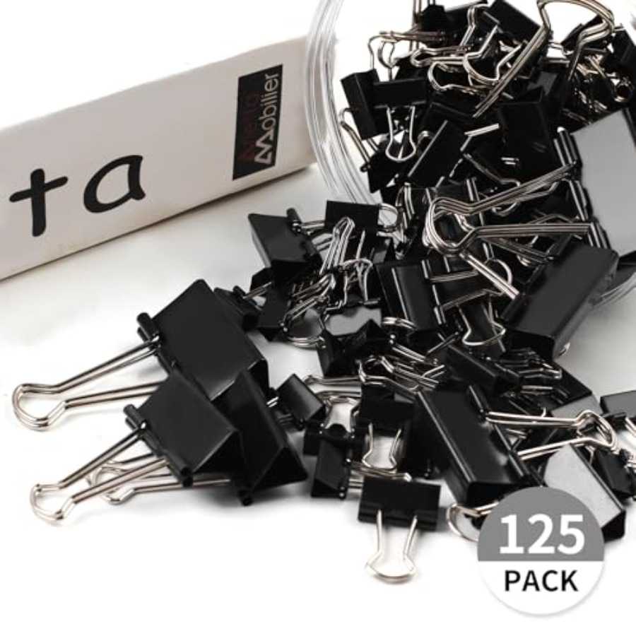 125 Adet Renkli Dosya Klipsler - Binder Clip Assorted incelemesi ve fiyatı