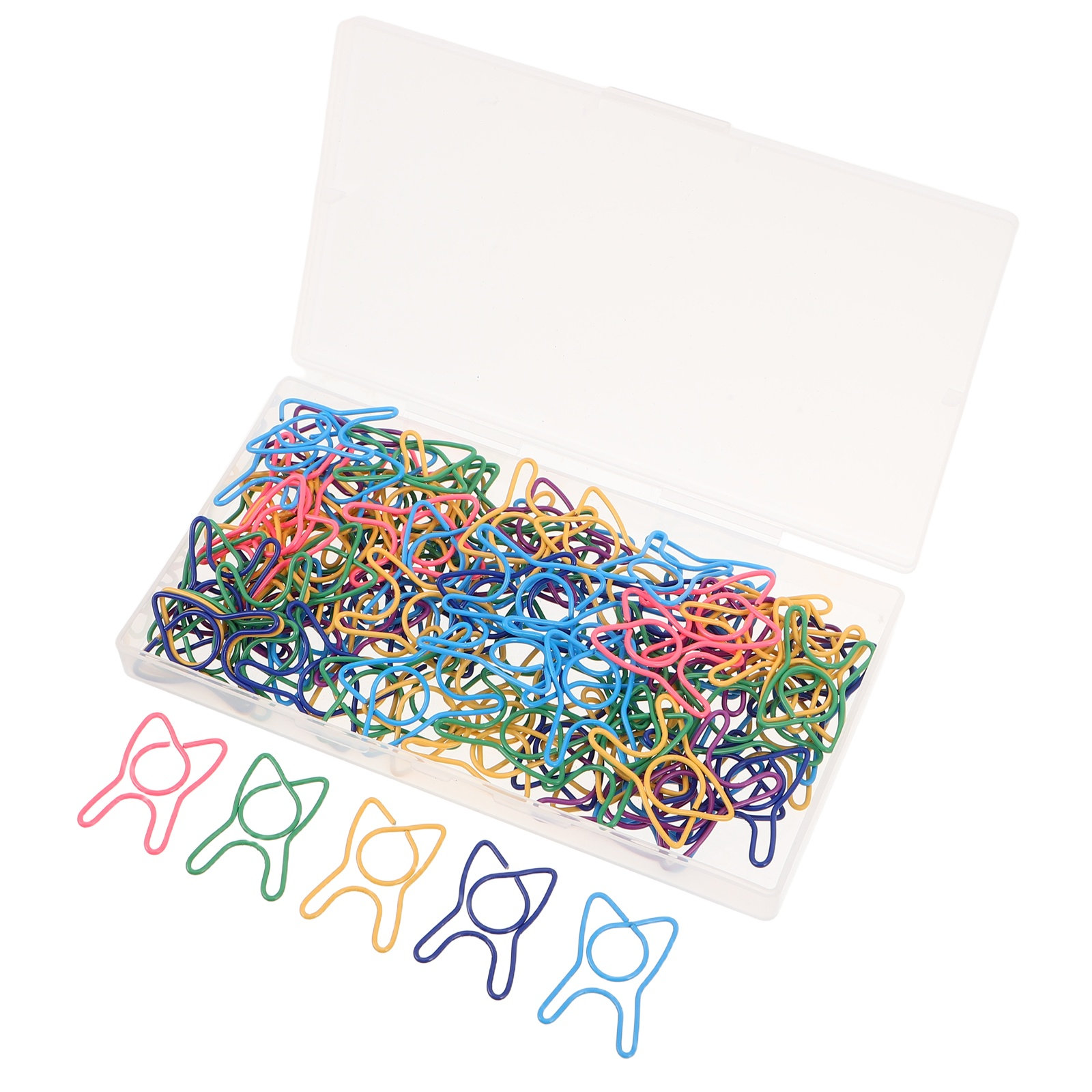100 Adet Renkli Diş Şeklinde A - Binder Clip Assorted incelemesi ve fiyatı