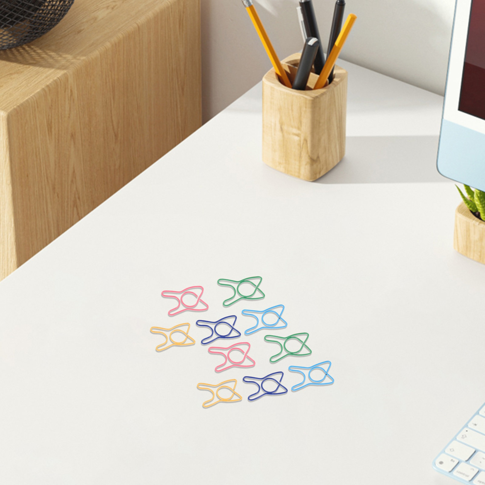 100 Adet Renkli Diş Şeklinde A - Binder Clip Assorted incelemesi ve fiyatı