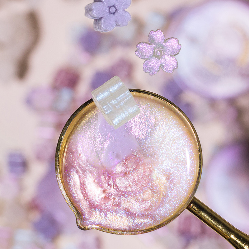 Karışık Renk Glitter Sakura mü - Wax Seal Stamp Kit incelemesi ve fiyatı