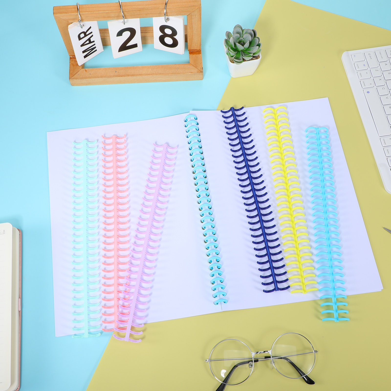 12 Adet Bağlama Telleri Plasti - Binding Comb Plastic incelemesi ve fiyatı