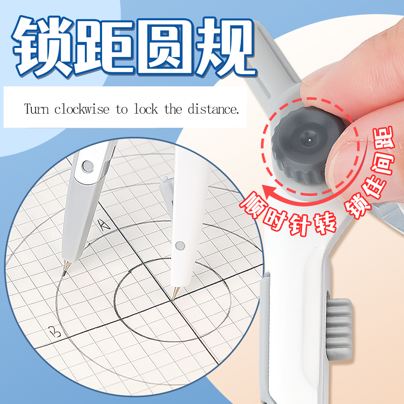 Öğrenciler için M&G Kilitlemel - Compass Geometry Set incelemesi ve fiyatı