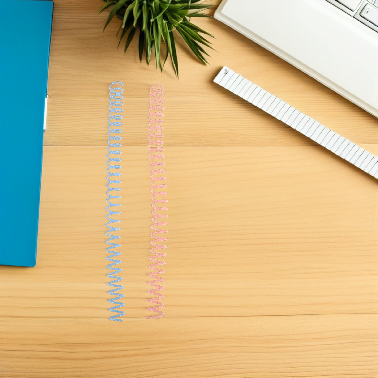 8 adet plastik spiral ciltleme - Binding Comb Plastic incelemesi ve fiyatı