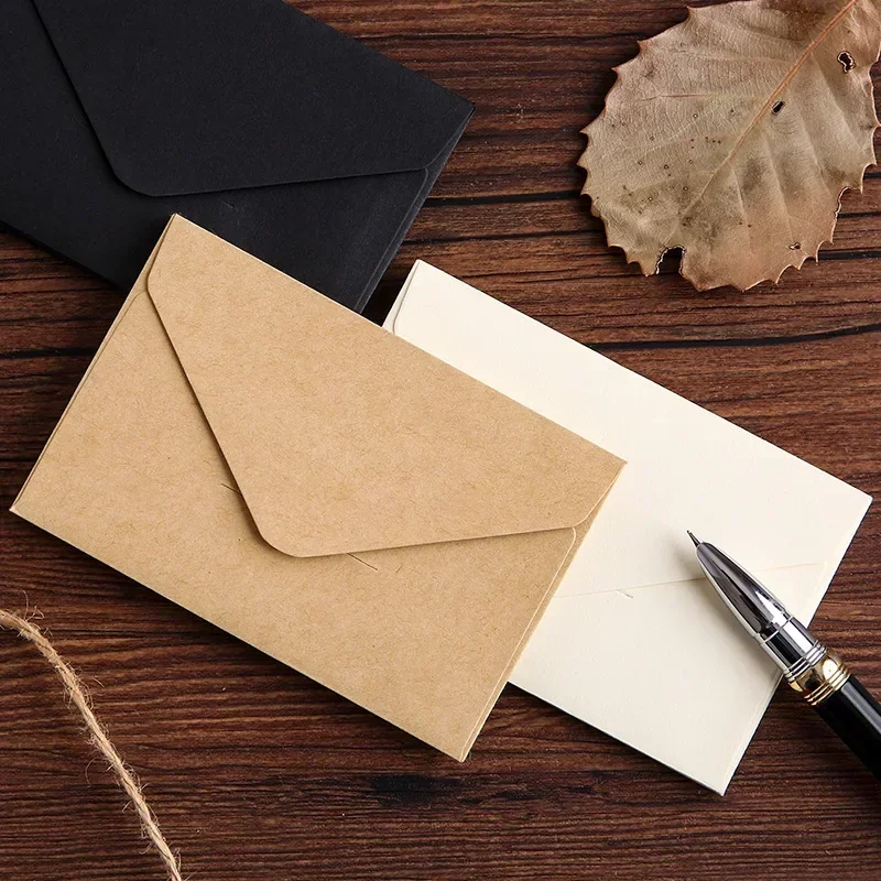 20/40/80 adet klasik beyaz siy - Letter Envelope Kraft incelemesi ve fiyatı