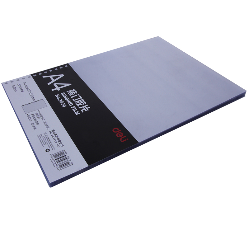 50 adet Deli 3820 A4 PVC tarak - Binding Comb Plastic incelemesi ve fiyatı