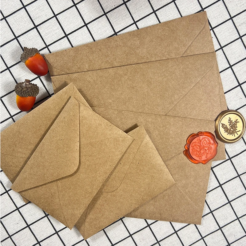 50 adet Kraft Kahverengi Kağıt - Letter Envelope Kraft incelemesi ve fiyatı