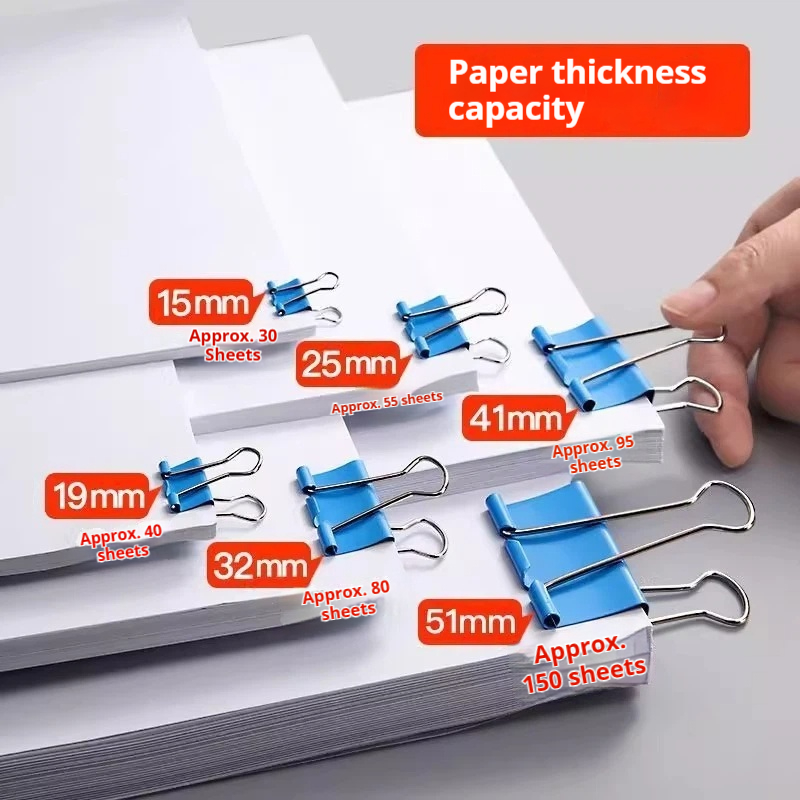 Renkli Dosya Klipsleri Karışık - Binder Clip Assorted incelemesi ve fiyatı